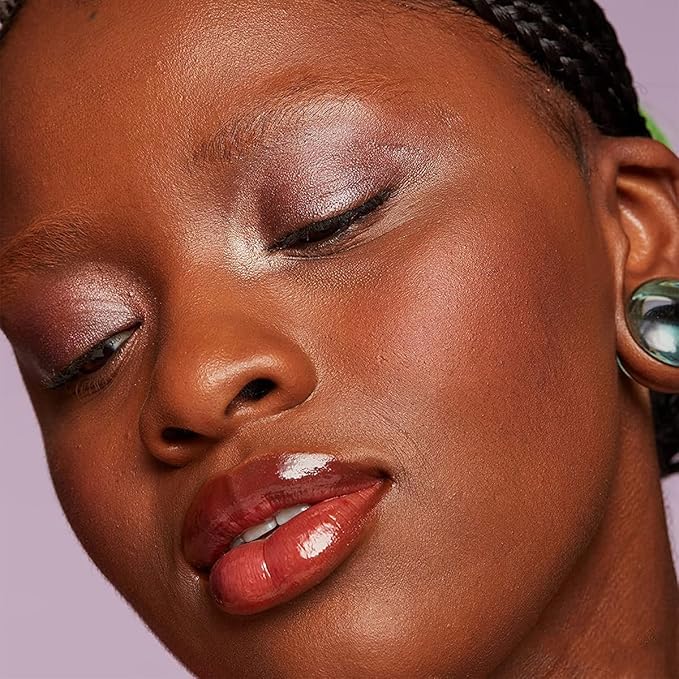 Plumping Lip Oil, Long Lasting Hydrating Lip Gloss Tinted Lip Balm Non-sticky Revitalizing, Transparent Lip Care Oil for Dry Lip (Clear)