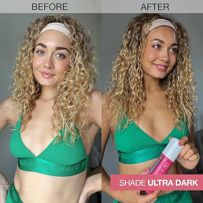 Ultra Dark Tan Self-Tanning Foam - Suitable for All Skin Types - Self Tanner for Face & Body - Long-Lasting Fake Tan - 150ML