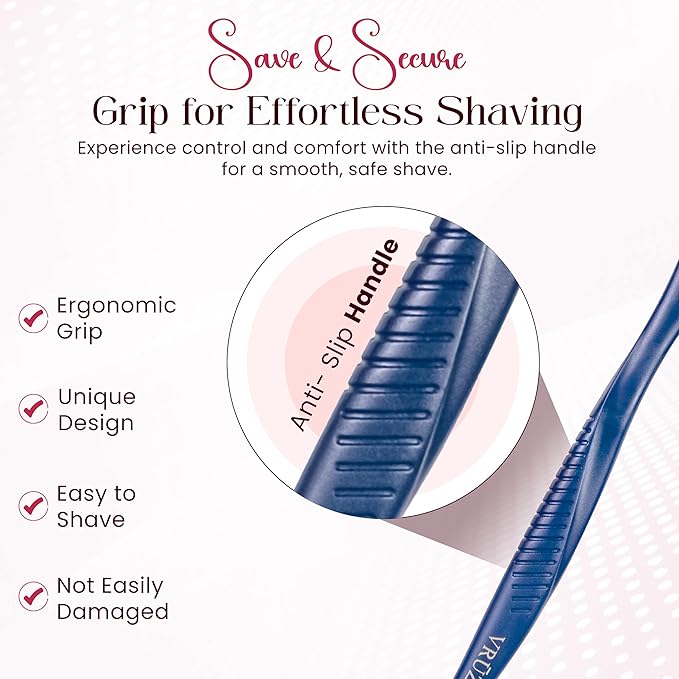 Dermaplane Razor, Eyebrow Razor & Peach Fuzz Remover, Micro-Pitch Facial Razors for Men & Women, Dermaplaning tool for Sensitive Skin Exfoliation with Protective Cover, Red, White, Blue (3-pack)