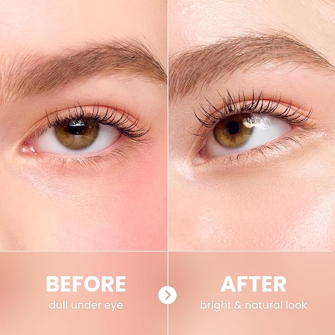 COLORGRAM Under Eye Highlighter Stick - 05 Berry | Silky-Smooth Long-Lasting Highlighter & Contouring Stick for Smudge-Proof, Shining Daily Makeup | K-Beauty Face Highlighters & Luminizers