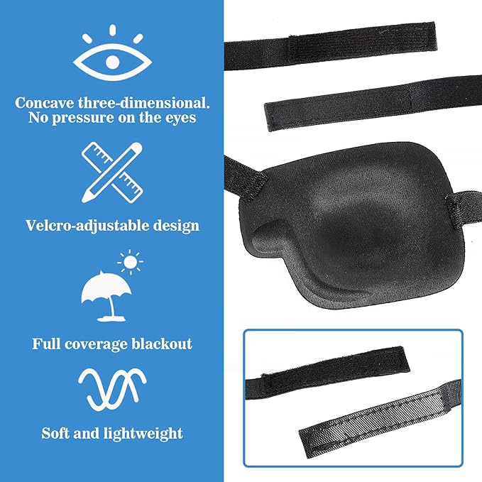 2pcs medical one-eyed patches for