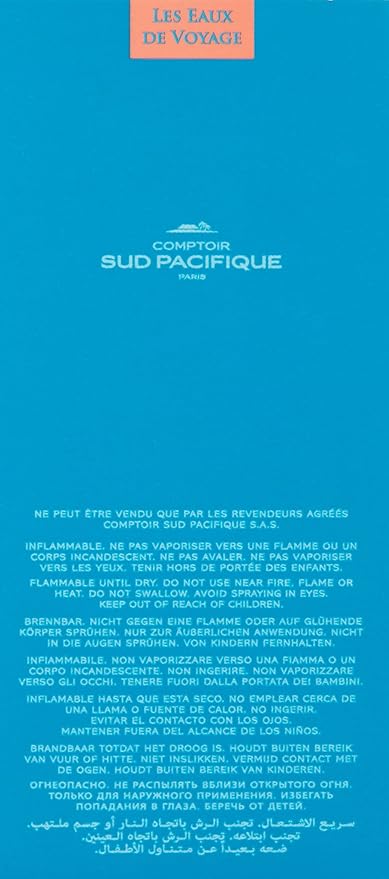 Comptoir Sud Pacifique Vanille Abricot Eau de Toilette Spray, 1 Fl Oz
