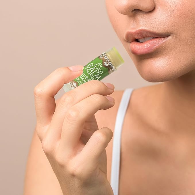 Natural Lip Balm, Nourishing and Moisturizing Premium Lip Care, Handmade Hydrating Lip Balm, Lip Treatment for Dry and Cracked Lips, Repairing and Fragrance Free - Cardamom - 0.15oz