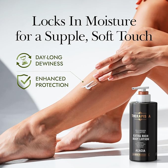 Scented Body Lotion for Women – Calming Moisturizer with Shea Butter, Ceramides & Panthenol to Soothe & Comfort Dry Skin – Suitable for All (Lavender, 17.0 fl oz)