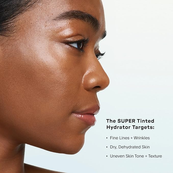 U Beauty The Super Tinted Hydrator Hyaluronic Acid Moisturizing Cream - Mega-Dose Skin Hydrator for Supple, Smooth, and Softer-Looking Skin For Up To 48 Hours - Shade 9-1.0 oz
