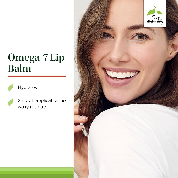 Terry Naturally Omega7 Lip Balm - 0.15 Oz, Pack of 3