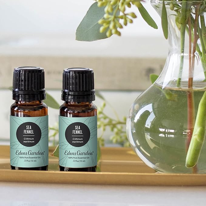 Edens Garden Sea Fennel Essential Oil- 100% Pure Premium Grade, Undiluted, Natural, Therapeutic, Aromatherapy, The Best for Diffuser, Skin, Face, Hair 10 ml (.33 fl oz)