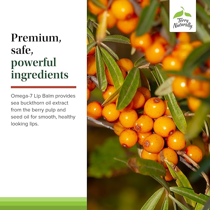 Terry Naturally Omega7 Lip Balm - 0.15 Oz, Pack of 3