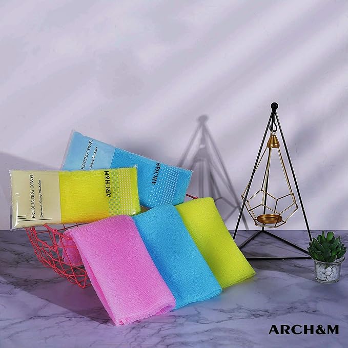 Arch&m exfoliating washcloth 12 pack