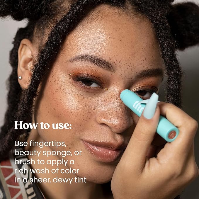 Thread Beauty Blend It Multi-Stick, Creamy, Buildable Color and Highlighter for Eyes, Cheeks, and Face, Loyal - Bronze Shimmer