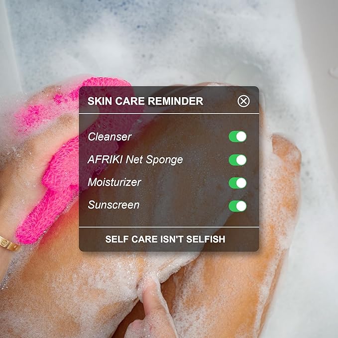 Afriki african net sponge exfoliating