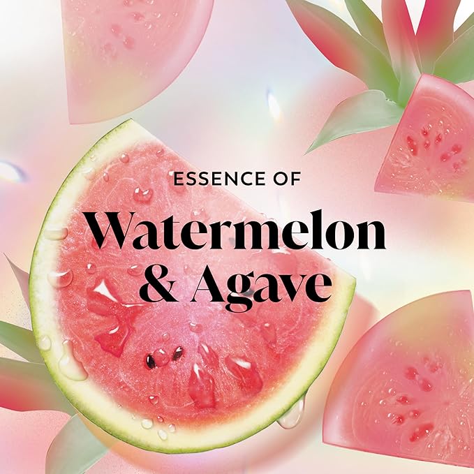 Olay Body Wash for Women, Fresh Radiance, Refreshing & Renewing, Made with Plant Based Cleansers, B3 Botanical Complex, For All Skin Types, Watermelon & Agave Scent, 22 fl oz (Pack of 4)