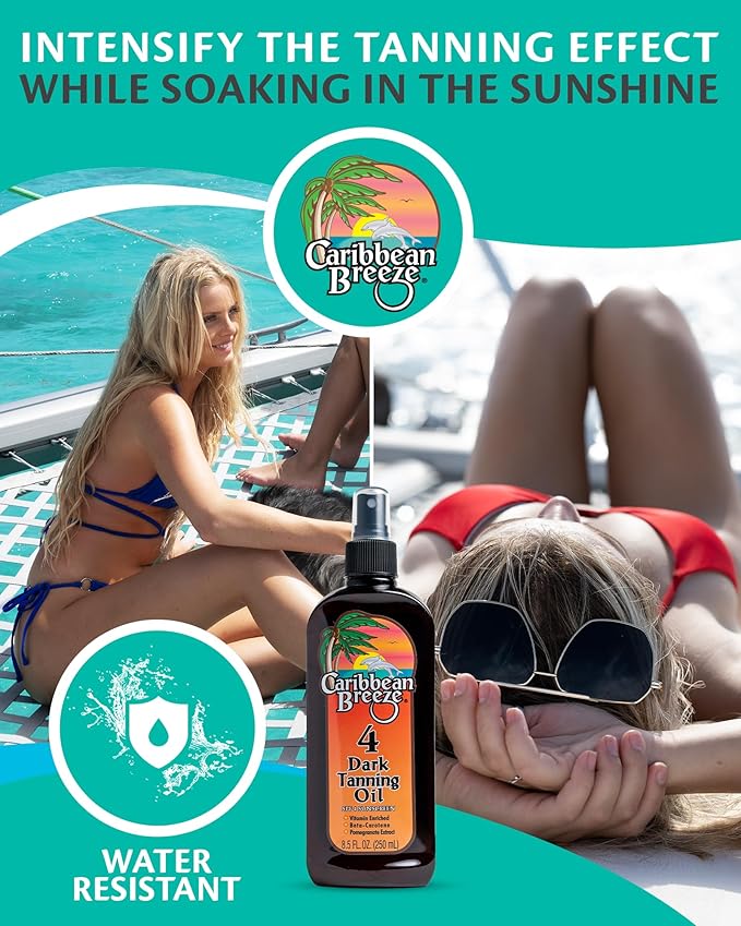 Caribbean Breeze SPF 4 Dark Tanning
