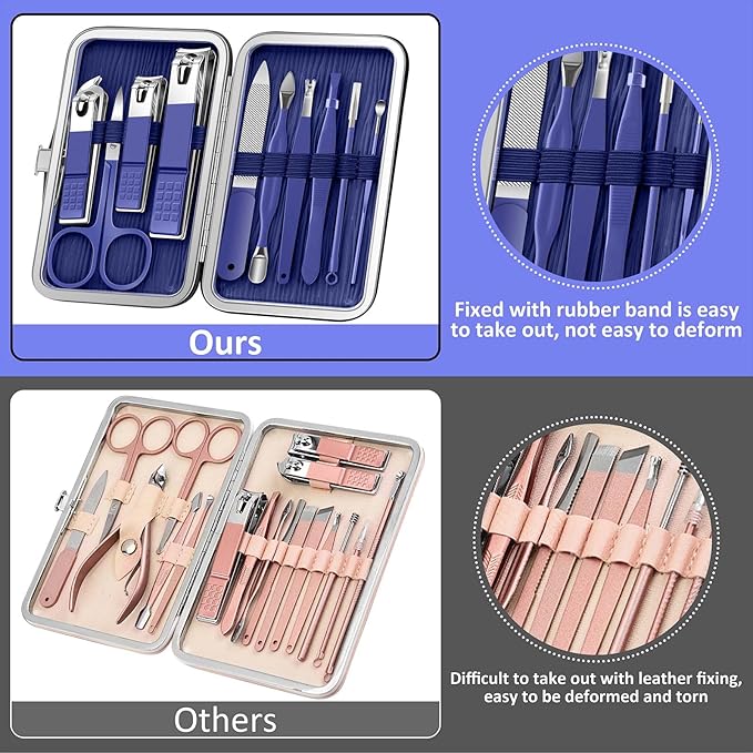 BLESWIN Manicure Set, 10 in