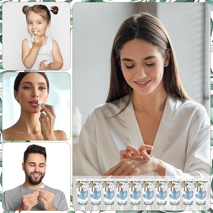 144 Pcs Christian Lip Balm Hand Cream Set Party Favors, Include 36 Bible Lip Balm 36 Moisturizing Hand Cream 36 Bags 36 Cards and Ropes for Accessories Gifts (Biblical, Cross)