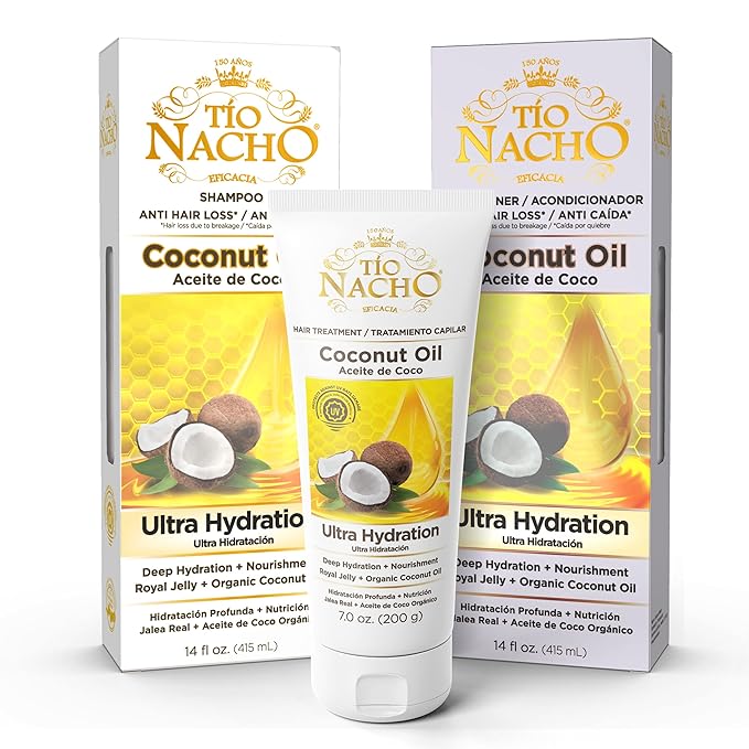 Tio Nacho Ultra Hydration Coconut Oil Treatment, 7 Ounces (Pack of 2)
