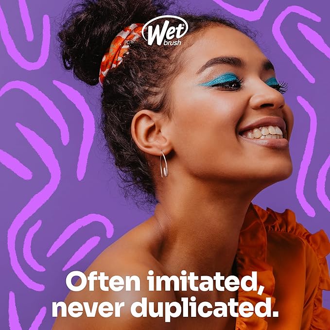 Wet Brush Hello Kitty and Friends Original Detangler Hair Brush, Hello Kitty, Ultra-Soft IntelliFlex Bristles, Easy Detangling For All Hair Types (Wet Dry & Damaged), Women & Men