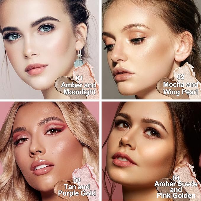 FV Cream Contour Stick, 2-in-1 Face Shaping Stick for Highlighting & Contouring, Bronzer Stick，Long Lasting & Waterproof，Non-Sticky Highlighter Makeup Pen for Medium/Tan Skin Tones, 0.26oz (7.5g)