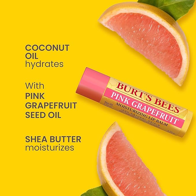 Burt's Bees Lip Balm - Pink