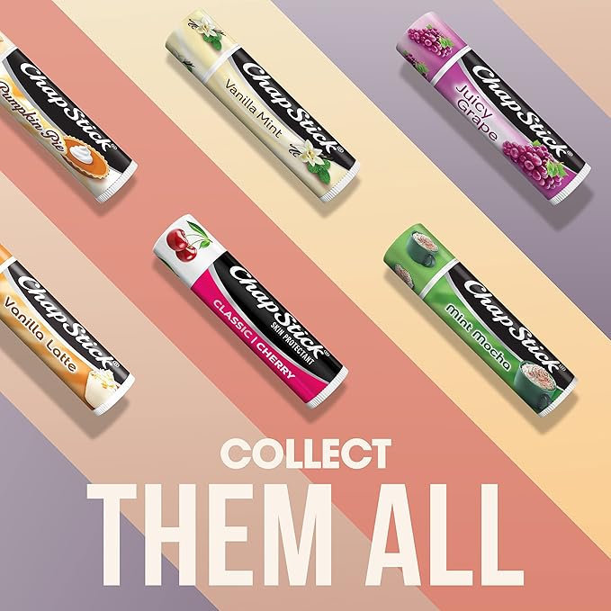 ChapStick Classic Cherry Lip Balm Tubes