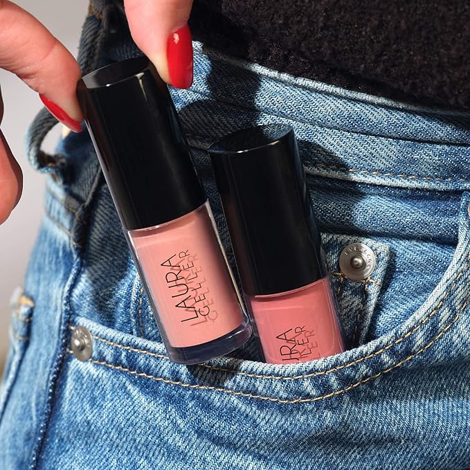 LAURA GELLER NEW YORK Treat-n-Go Tinted Non-Stick Hydrating Lip Oil, Finish Line