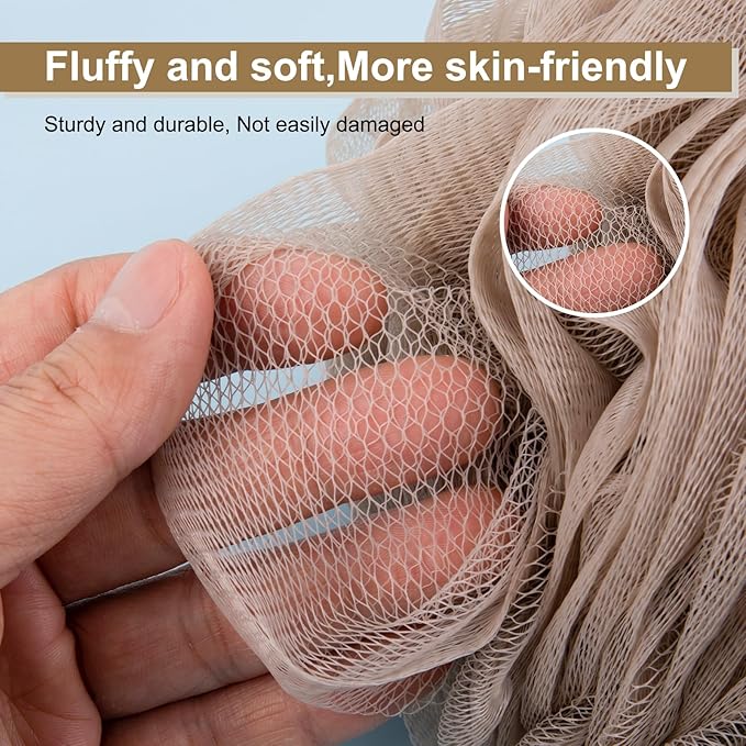 Loofah sponge 4 pack, bath