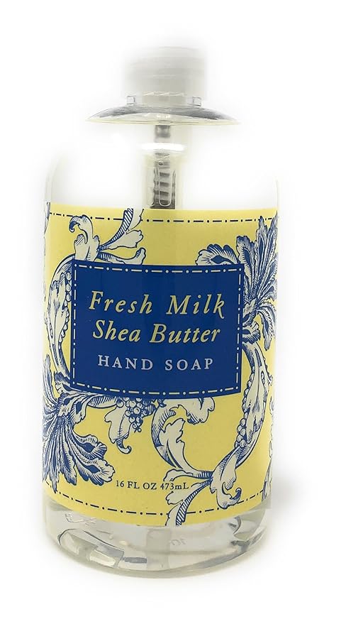Greenwich Bay Trading Company Hand Soap, Fresh MilK Shea Butter, 16 Fl.Oz (R2Y003)