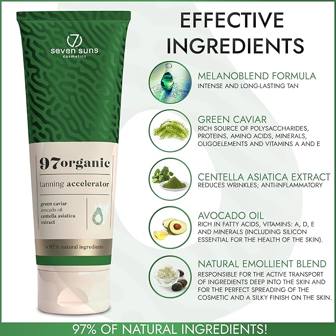 Tanning Accelerator - 97organic Accelerator 150x