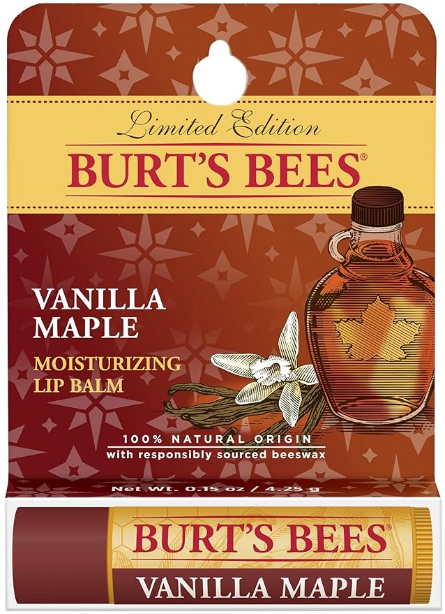 Burts Bees Vanilla Maple Lip Balm,