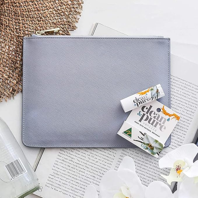 Lip Balm 2-Pack (Vanilla) | Manuka Honey Beauty Products | Lip Care Set With 100% All Natural Beeswax and Vitamin E Oil | Flavored Lip Balm for Dry, Chapped Lips