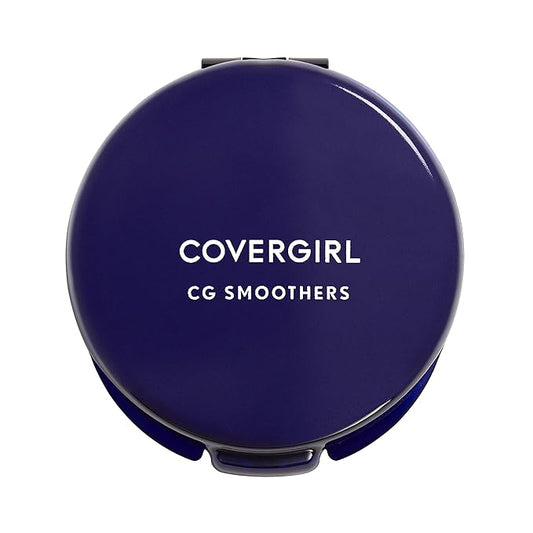 COVERGIRL Smoothers Pressed Powder, Translucent Medium 715, 0.32 Chamomile