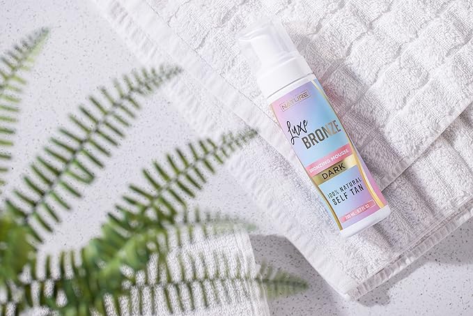 Self Tanner Dark Mousse - Fast-Acting, Anti-Cellulite, Natural Glow, Enriched with Aloe Vera & Coconut, Streak-Free & Trusted Tan, No Fake Tan Smell, Vegan & Cruelty-Free Self Tanning, 6.7 Fl Oz