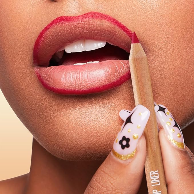 12 Colors Matte Lip Liner Pens Set，Cream Glide Lip