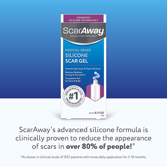 ScarAway Silicone Scar Gel, Helps Improve 20g