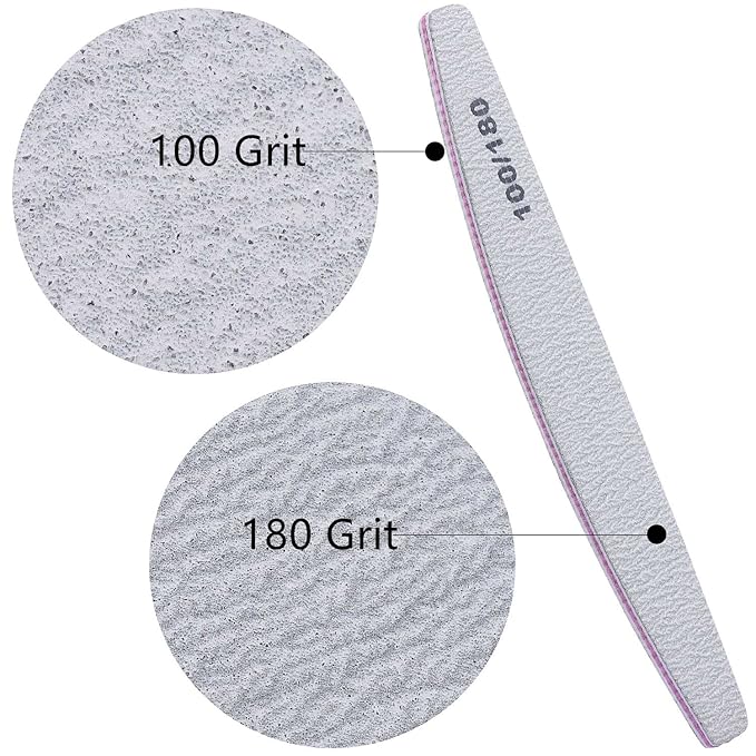 Btyms 25 pcs 100/180 grit