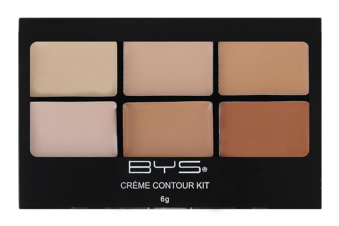 BYS Contour Cream Palette - Contour is Key - Neutral Shades. Crème Contour Palette