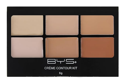 BYS Contour Cream Palette - Contour is Key - Neutral Shades. Crème Contour Palette