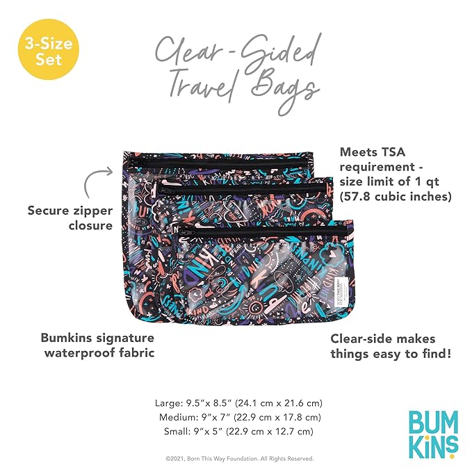 Bumkins BTWF, A1 Kindness, 3 Piece Assortment