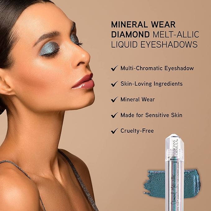 Cream Eyeshadow By Physicians Formula Mineral Wear Diamond Metallic Liquid Eyeshadow Shimmer Bronze Brilliance