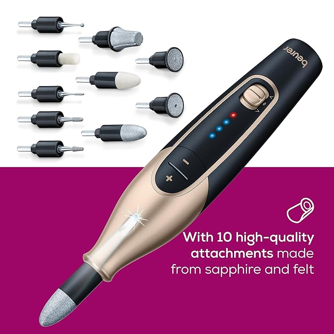 Beurer mp84blk nail pro deluxe