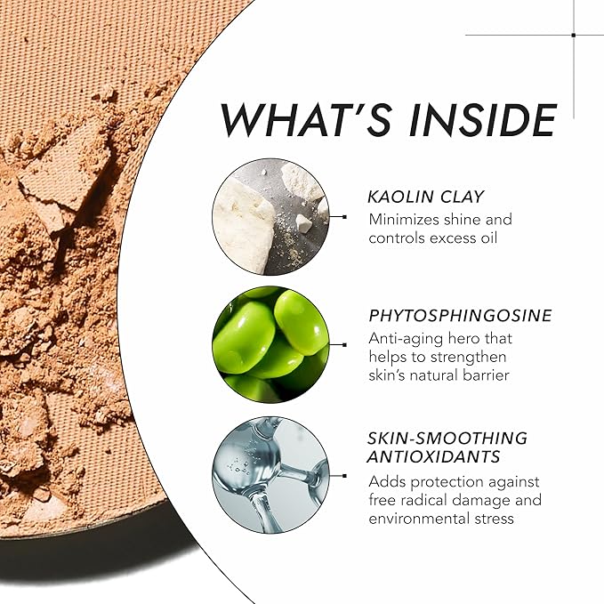 COVER FX Pressed Mineral Foundation - Shade F1 - Weightless Powder Foundation - Buildable Light to Full Coverage - Matte Finish - All Skin Types