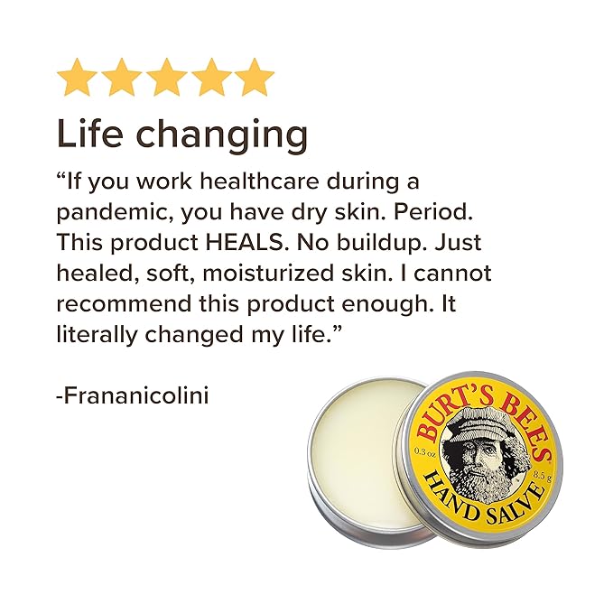 Burt's Bees Hand Salve and Moisturizing oz.