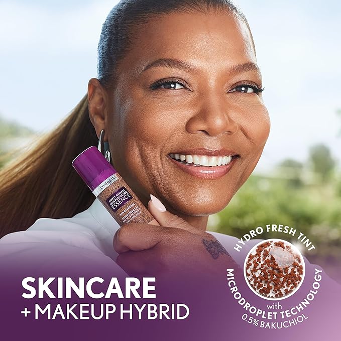 Covergirl Simply Ageless Skin Perfector Essence Foundation, 20 Vegan Formula, 1.0oz