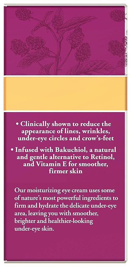 Burt's Bees Renewal Smoothing Eye Cream, Firming Eye Cream, 0.58 Ounce