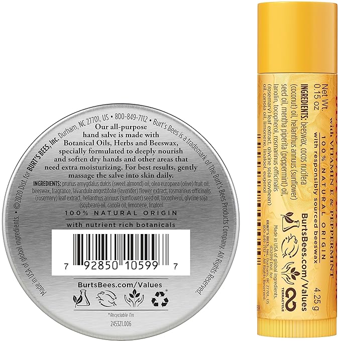 Burt's Bees Hand Salve and Moisturizing oz.