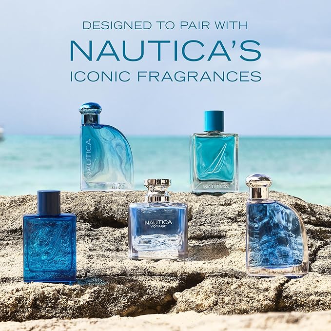 Nautica Grooming Cleanse Shower Gel 6.7 fl oz (Pack of 1), Notes of Grapefruit, Lavender, and Wood, Men's Fragrance, Long Lasting, Everyday Fragrance