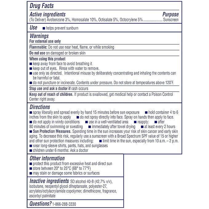 Coppertone Complete Sunscreen Spray SPF 50, Spray Sunscreen for Body, Lightweight, Water Resistant, 5.5 Oz, Pack of 3