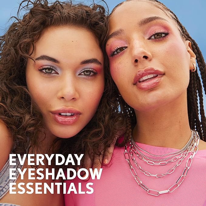 COVERGIRL Eye Enhancer, Midnight Glimmer, Eyeshadow Mono, Easy to Wear, Clean & Vegan, Talc-Free, Matte & Shimmer Finishes, Smudge-Proof, 0.09oz