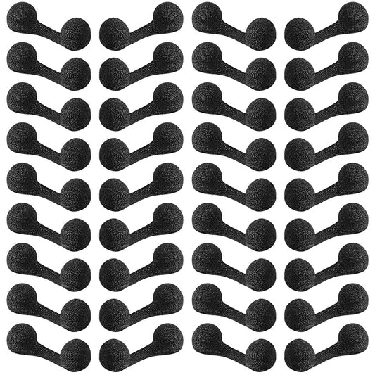 30 Pieces Disposable Nose Filters Spray Tanning With Softness Sponge Nose Filter for Sunless Nosebleed Airbrush Tanning