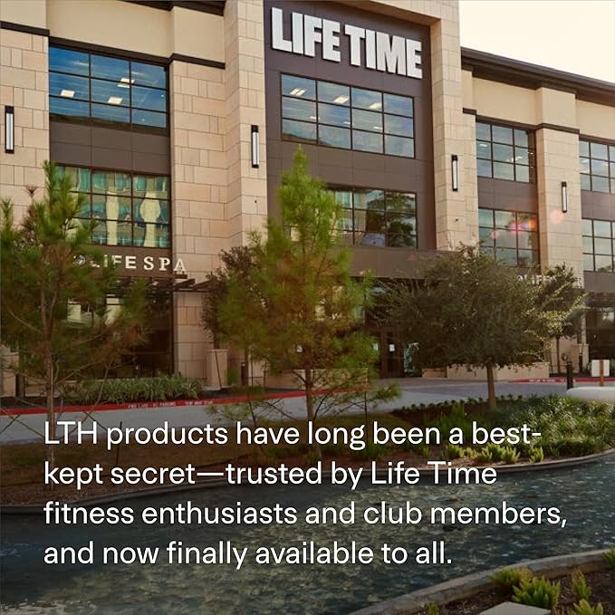 LTH Hydrate Hydration Mix - Trusted by Life Time Fitness Members - NSF Certified for Sport - Electrolyte Powder - Plant-Based, Non-GMO, Gluten Free - 60 Servings (Peach Mango)